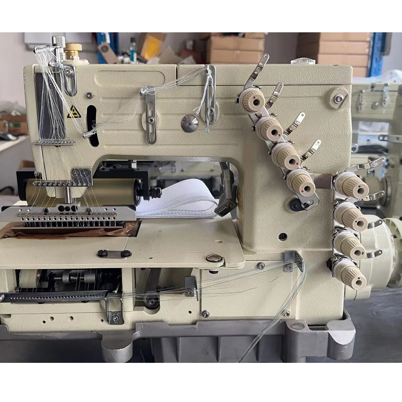 QK-1418P  KANSAN TYPR   1418P  Multi Needle Industrial Sewing Machine