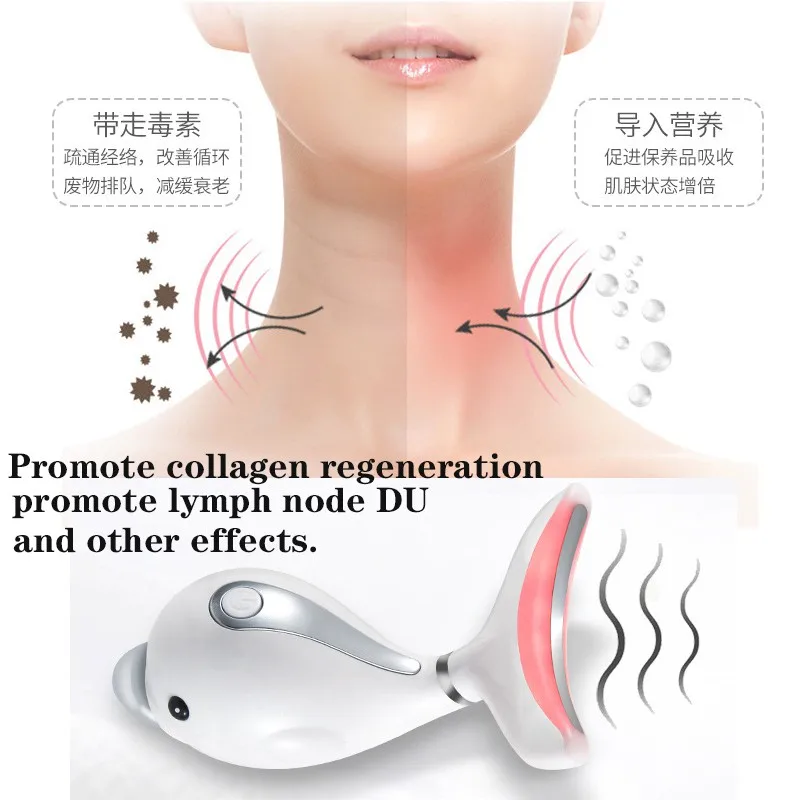 Masajeador facial eléctrico, herramientas antiarrugas, terapia de luz LED, masajeador de belleza, mejora el colágeno