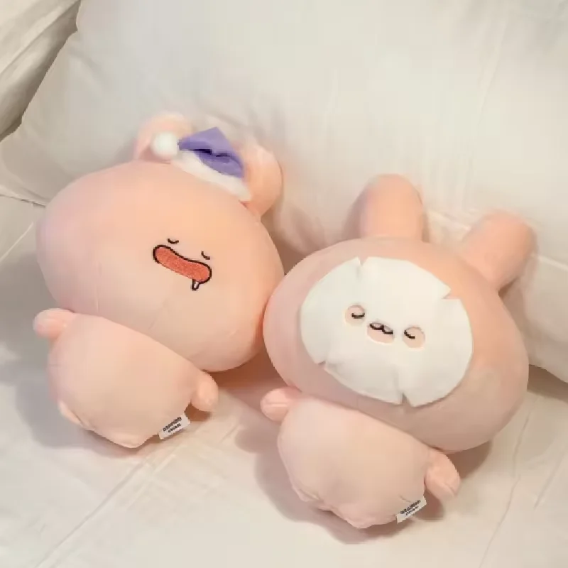 

Новая натуральная плюшевая кукла Асами, милая мягкая успокаивающая хлопковая кукла, домашний декор, мягкая кукла-кролик, подушки, детские праздничные подарки на день рождения