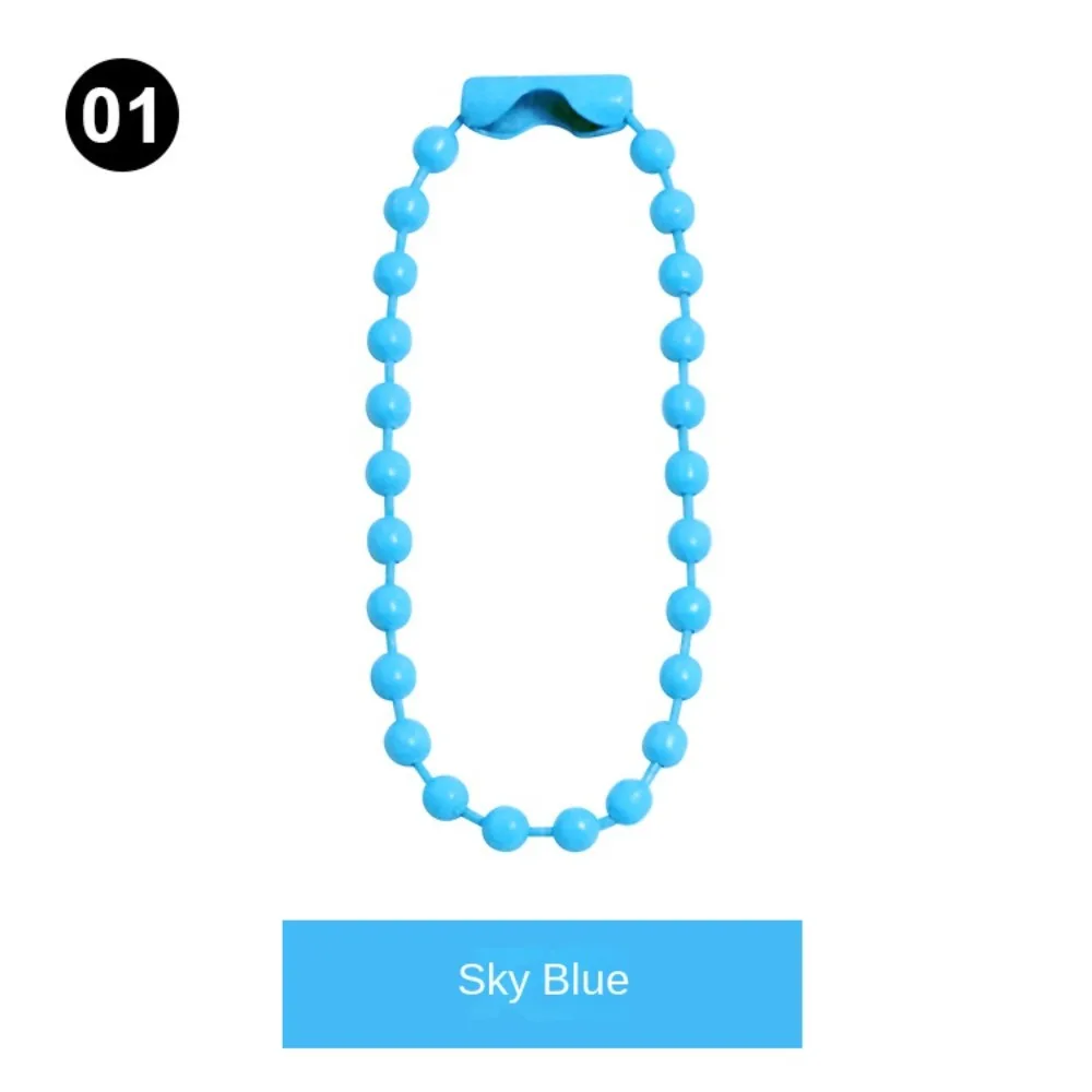 50/100PCS New 10cm Ball Bead Chains Metal Handmade Key Ring Accessory DIY Jewelry Making Key Chain Key