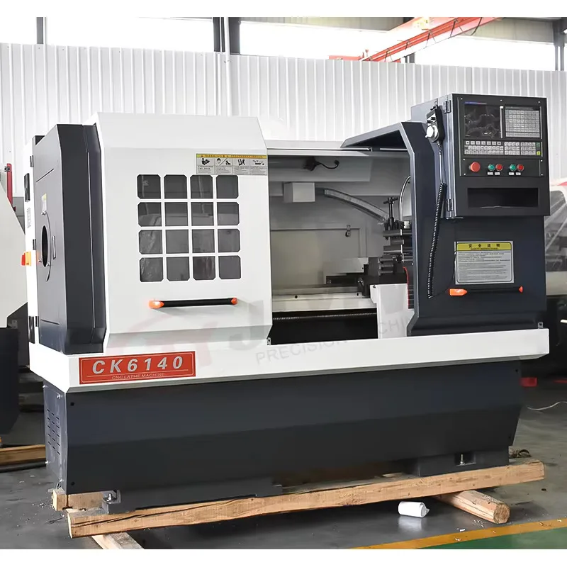 Factory Supply Automatic Grade Ck6140 Lathe Turning Hine Single Spindle With Fanuc Siemens GSK CNC Control System Tool