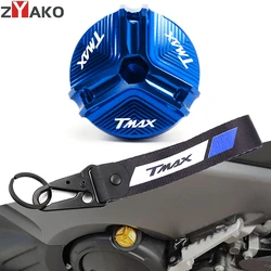 For YAMAHA Tech MAX TMAX 560 2021 2022 2023 TMAX 530 T-MAX 500 T MAX 530 SX DX CNC Motorcycle Engine Oil Cap Bolt Oil Filler Cap