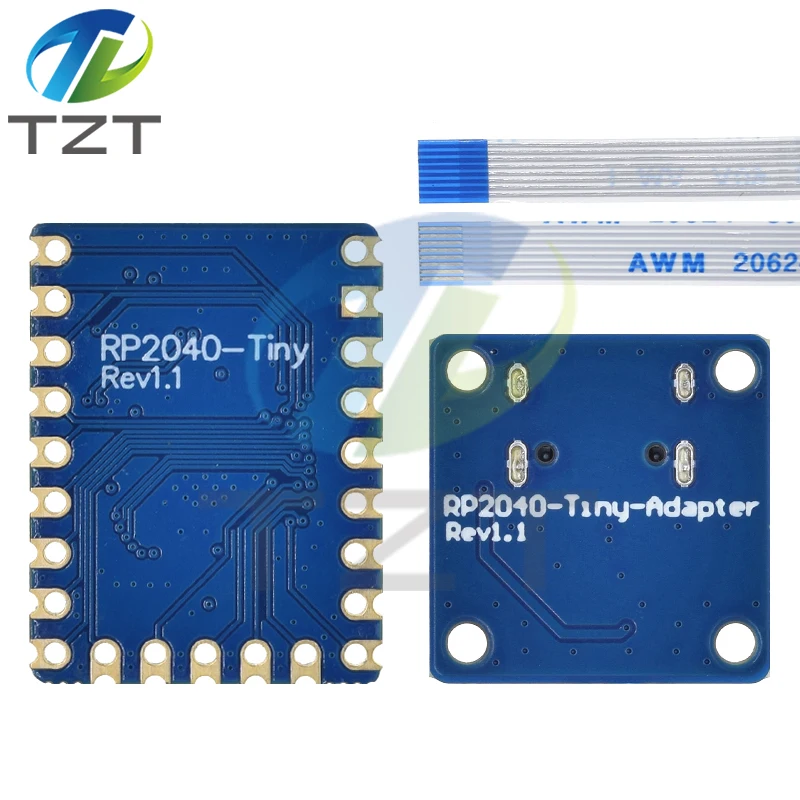 Imagem -05 - Desenvolvimento Módulo Board Usb tipo c Interface 264kb Flash Sram 2mb para Arduino Rp2040 Zero Raspberry pi Pico Rp2040 Tzt-rp2040-tiny