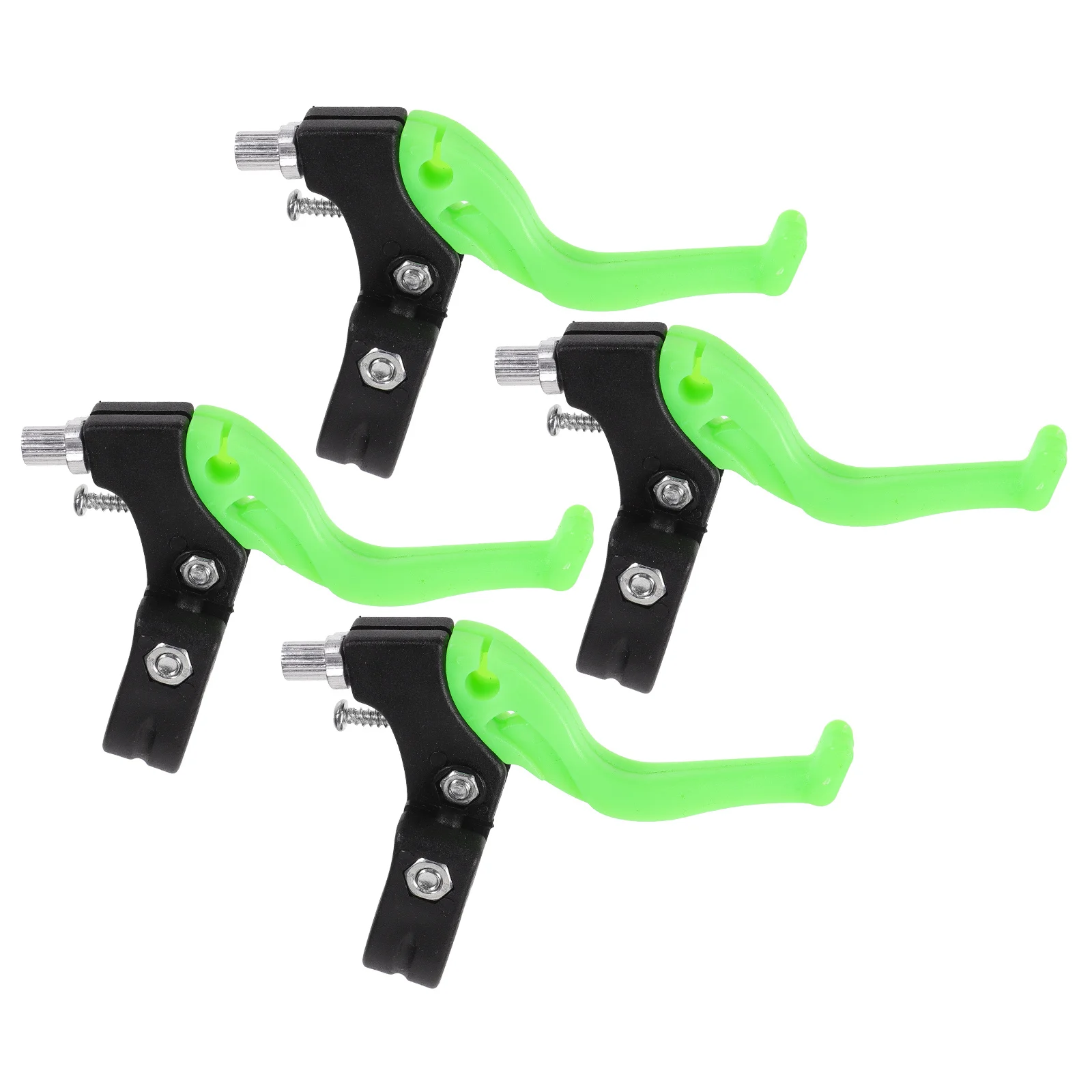 

2Pairs Children Bicycle Brake Lever Lightweight Metal Plastic Smooth Operation Bike Brakes Handlebar Replacement Kit