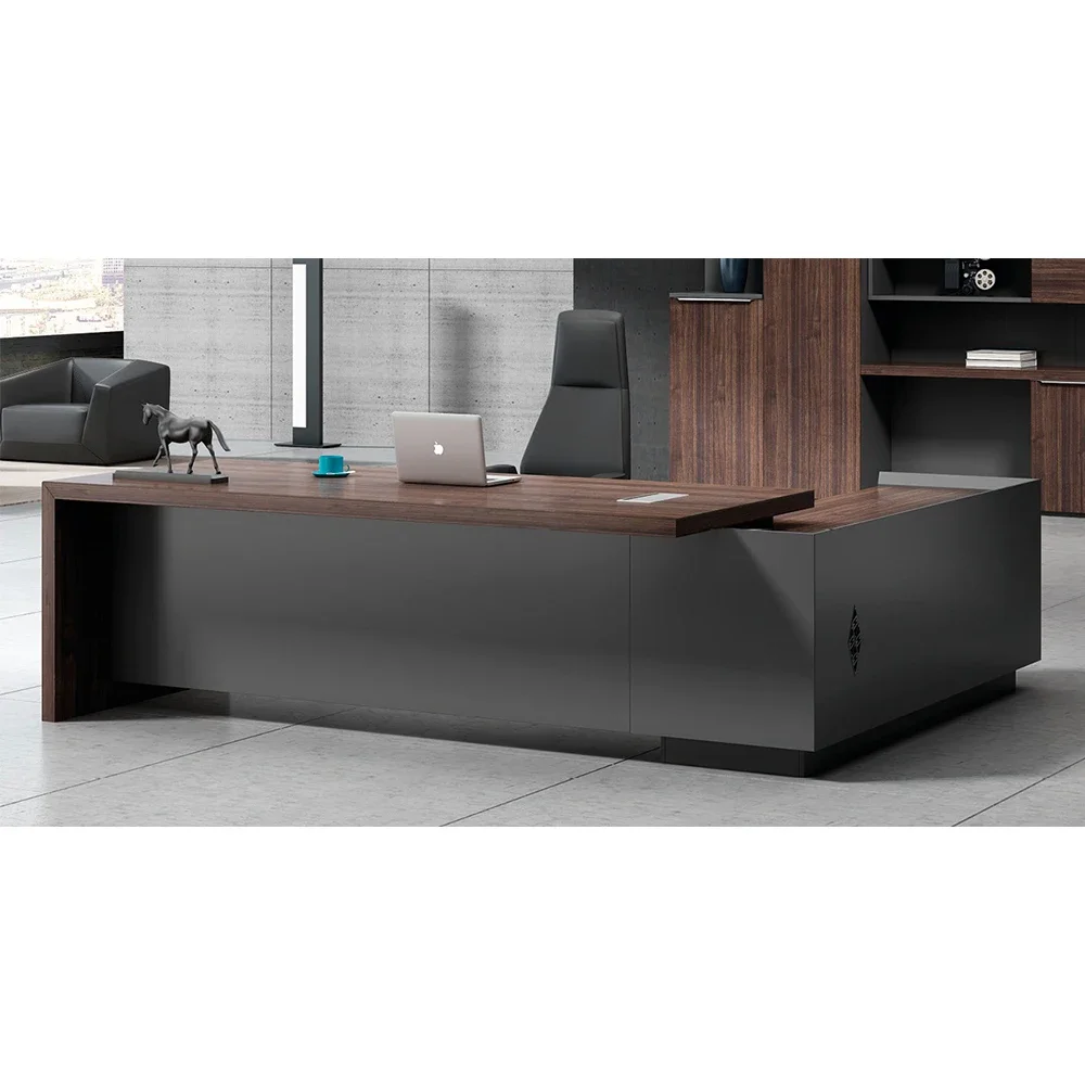 

SAT137 JUOU Furniture Executive Boss Desk Ceo Modern Desk Modern Executive Desk Office Table Design