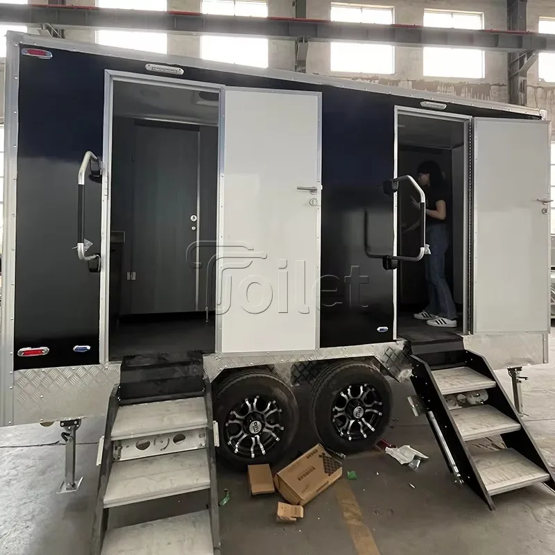Produttori Rimorchio portatile mobile Toilette portatile per rimorchio