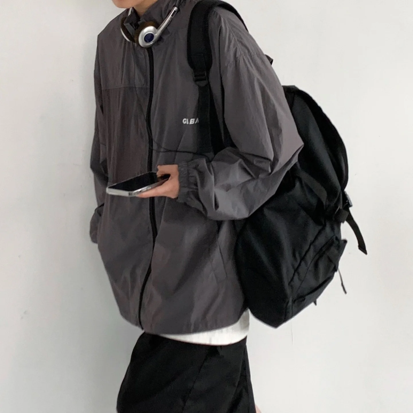 سترة واقية من الشمس للجنسين بتصميم فضفاض وألوان سادة، بأسلوب ملابس العمل الكلاسيكية، متعددة الاستخدامات للرجال والنساء #5