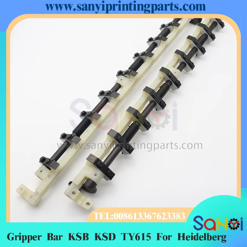 

Nylon Delivery Gripper Bar Teeth Row for Heidelberg KSB KSD TY615 Hot Stamping Machine Paper Receiving Parts