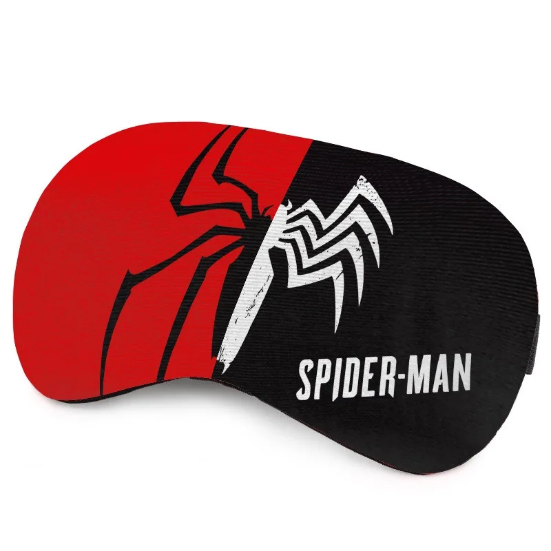 Spiderman Spider Sleeping Mask Man Sleeping Blindfold Soft Eye Masks Creative Eye Cover Male Mask Eyepatch Nap Health Eye Cover