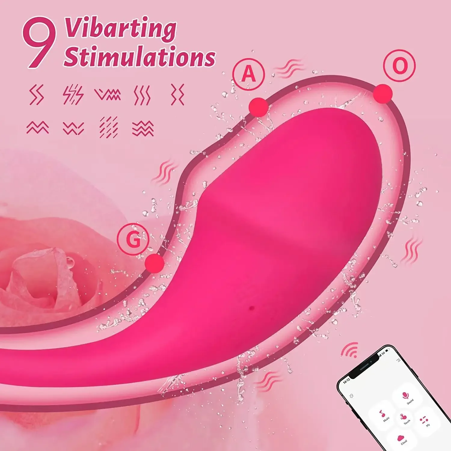 Wireless Bluetooth G Spot Dildo Vibrator for Women APP Remote Control Wear Vibrating Egg Clit Female Panties Sex Toys for Adults