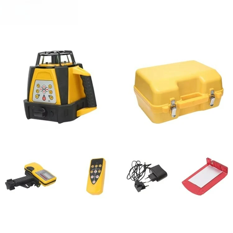 RT16 Heißer Verkauf Automatische elektronische selbstnivellierende rotierende 500 m rote Laser-Wasserwaage