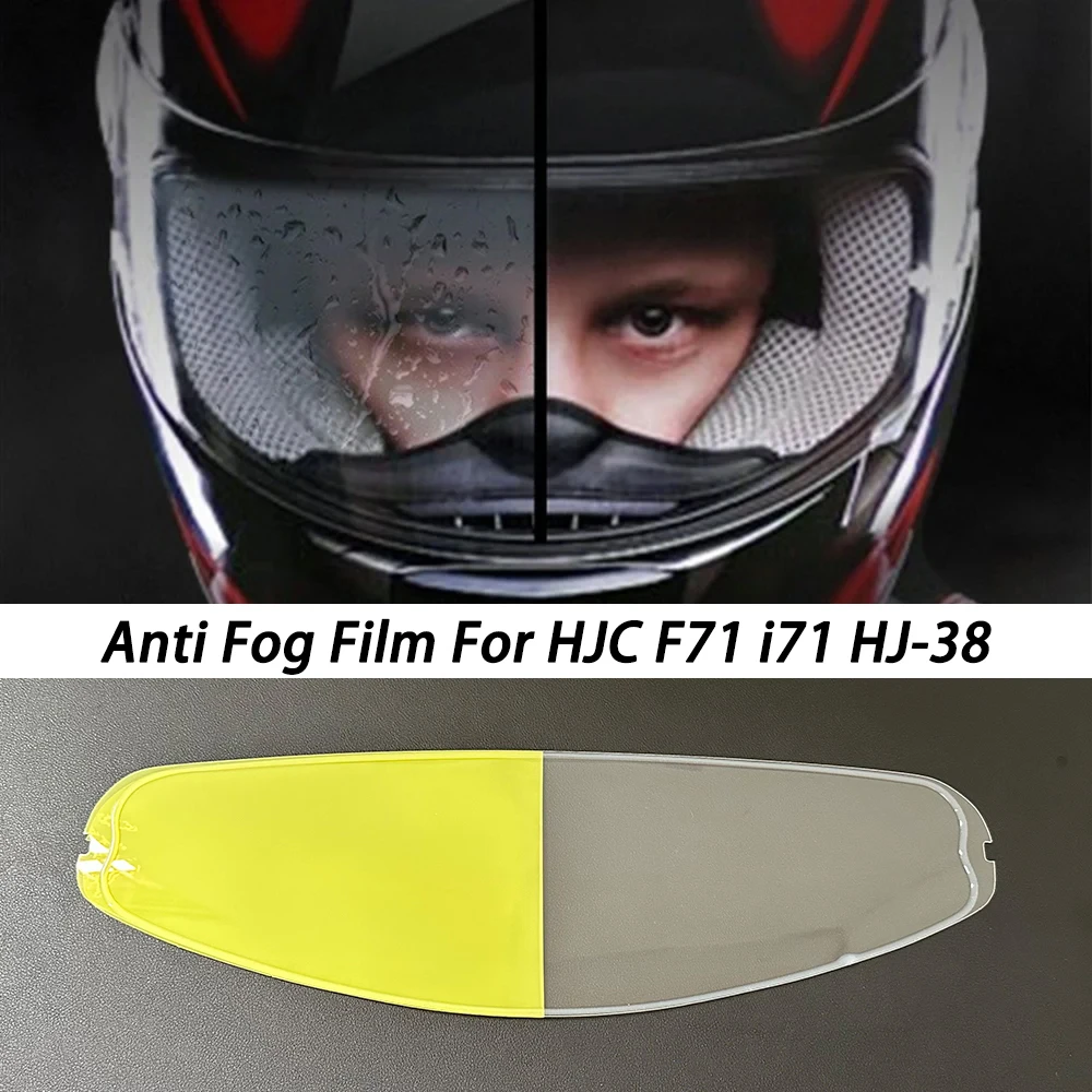 

Motorcycle Helmet Anti Fog Film for HJC i71 F71 Carbon Visor Anti Fog Helmets Accessories