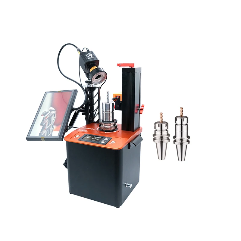 CNC Tooling Runout Measuring Instrument Pressetter Machine Accessory High Precision Portable 9kg Tool Setting Gauge Orange