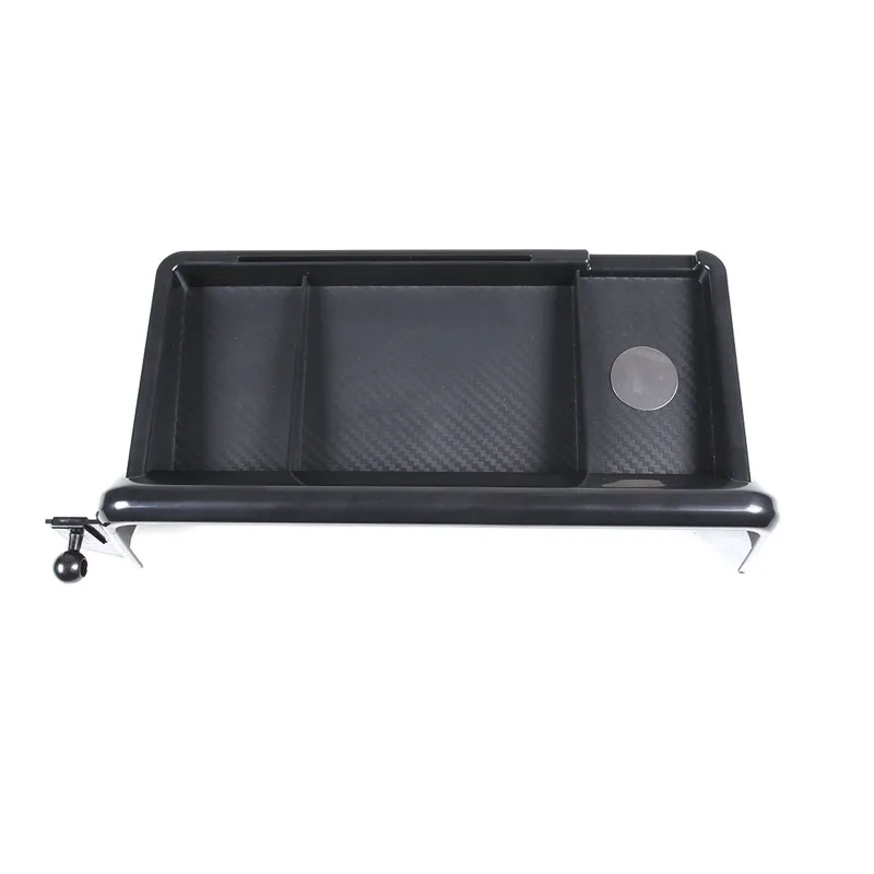 

ABS For 2020-2022 Kia Telluride Center Console Navigation Screen Phone Holder Storage Box (Magnetic) Accessories