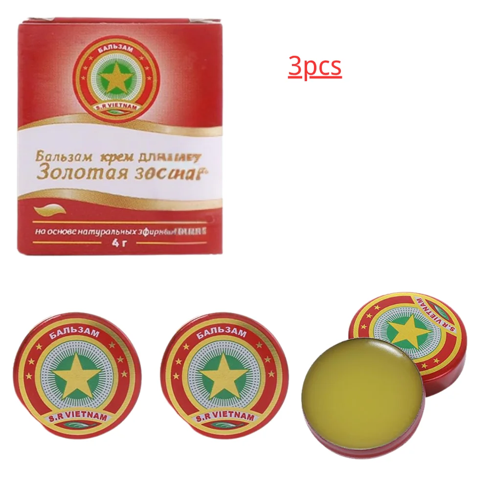 1/3pc Boxed Cooling Oil Natural Plant Mosquito Elimination Headache Cold Dizziness Solid Air Long-lasting Protective Family Care