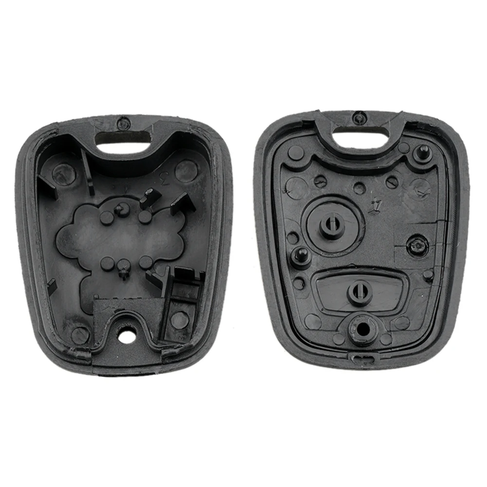 Cubierta de llave de coche remota ABS, carcasa de llave de botón reemplazable, almohadilla de botón de llave de coche anticolisión, resistente al desgaste para Peugeot 206