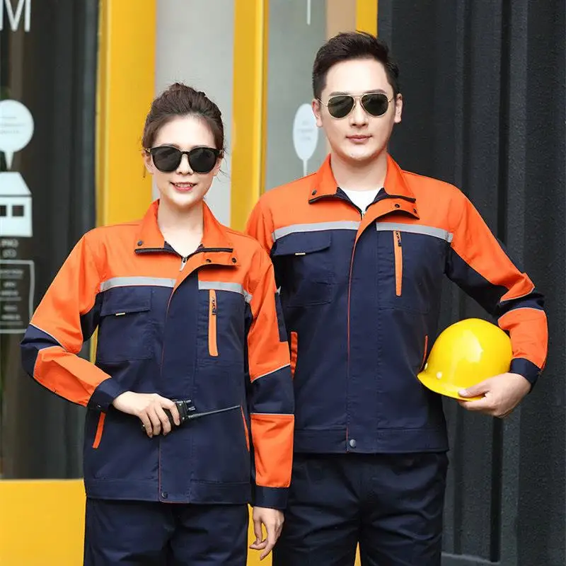 vetements-de-travail-pour-hommes-en-melange-de-coton-resistants-a-l'usure-a-manches-longues-pour-le-printemps-et-l'automne-adaptes-aux-reparations-automobiles-et-a-l'industrie