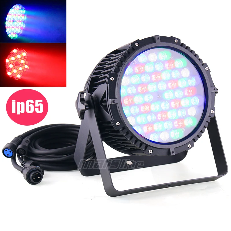 Marslite Outdoor 54x3w Led Par Light Waterproof Disco Party Event Par Led Rgbw Dj Par Light