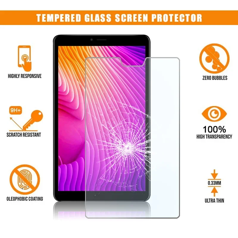 Tablet Tempered Glass Screen Protector Film Cover for Chuwi Hi9 Pro Full Screen Anti-Scratch Anti-fingerprint Protector Screen