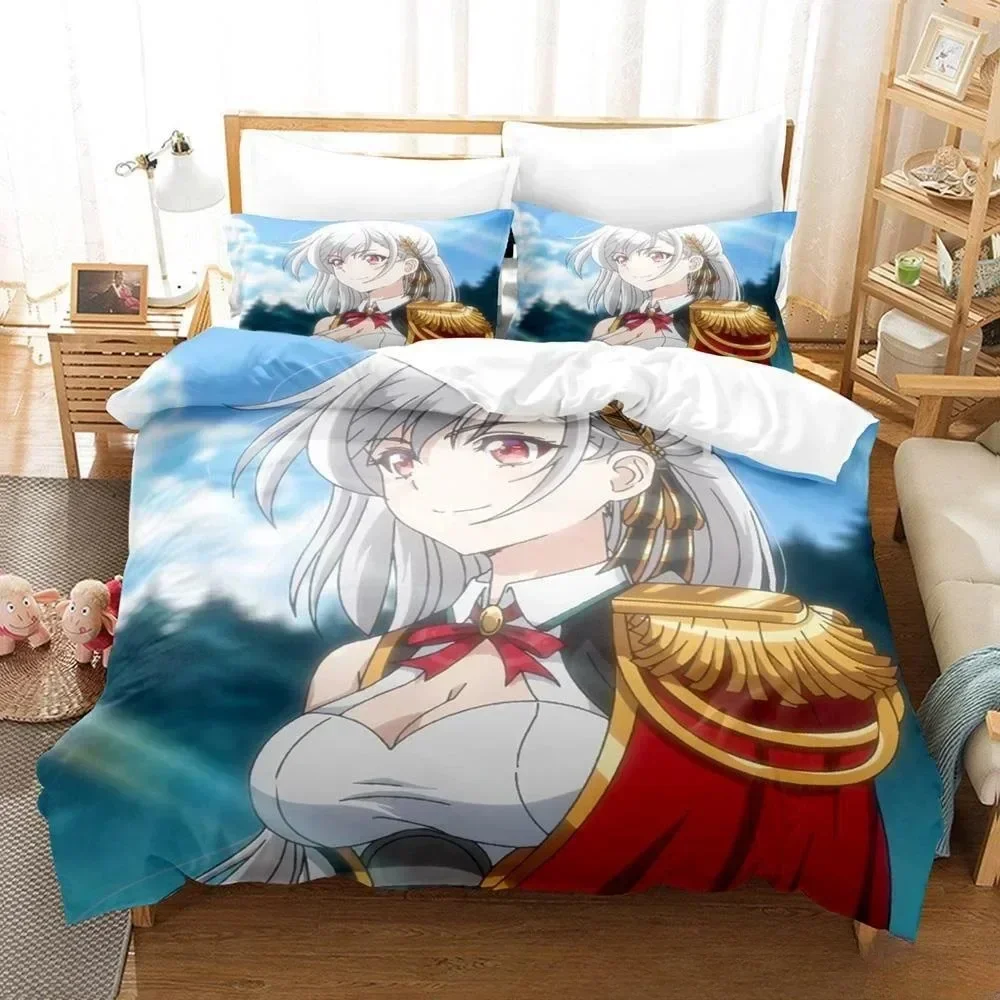 Exquisite Reborn to Master the Blade From Hero-King to Extraordinary Squire Bedding Set three-piece set Adult Kid Bedroom Duvet