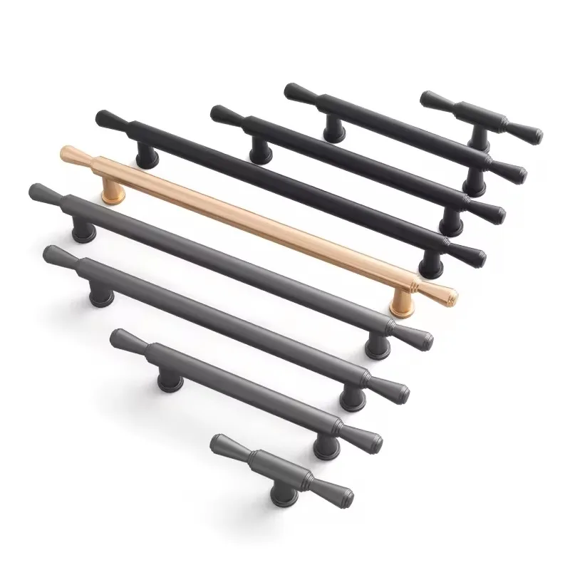 سبائك الألومنيوم الأثاث مقبض المطبخ تخزين غرفة مقبض كابينة غرفة النوم خزانة درج منضدة الزينة مقبض خزانة الأحذية