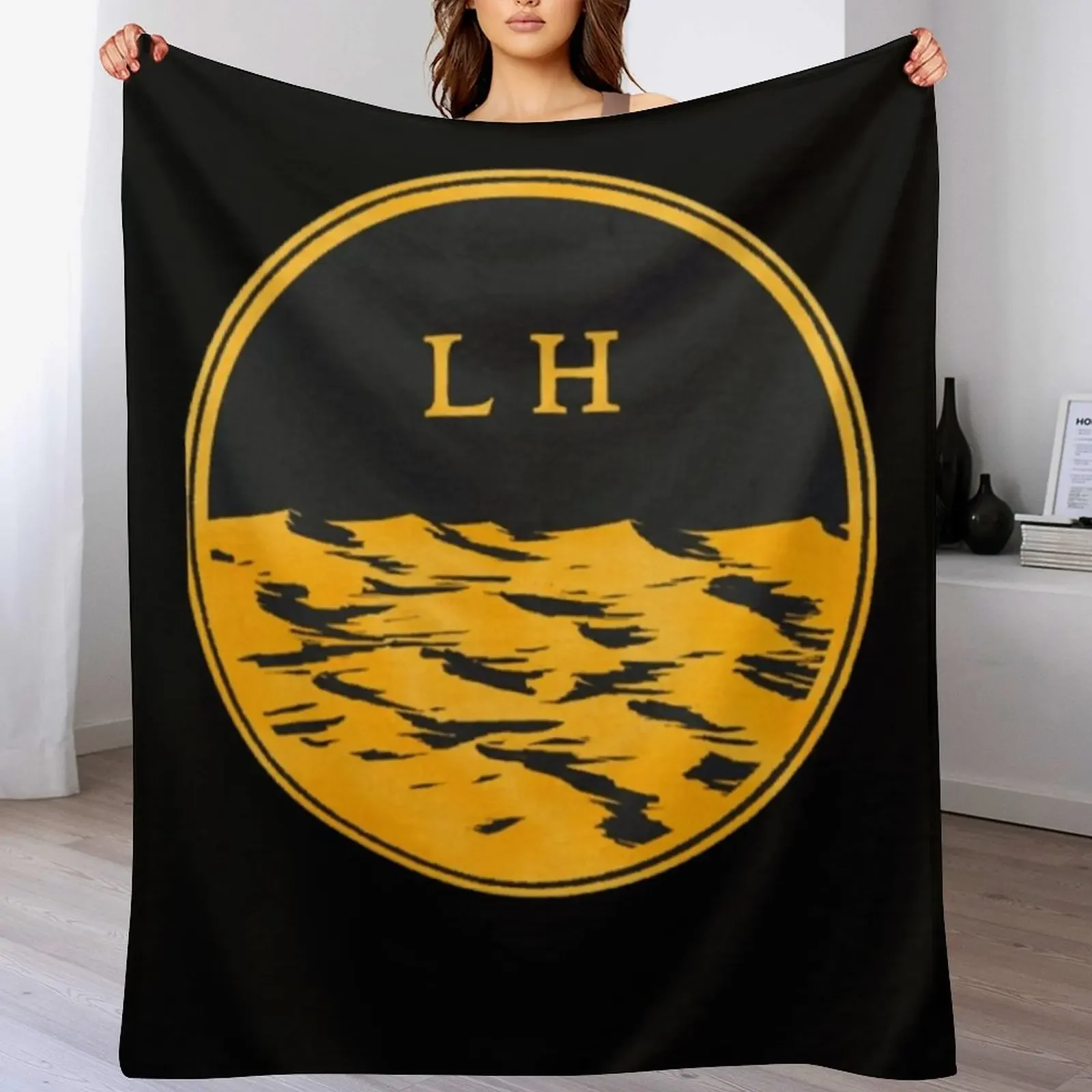 

Lord Huron logo vintage Throw Blanket Soft Breathable Blanket for Night Sleeping