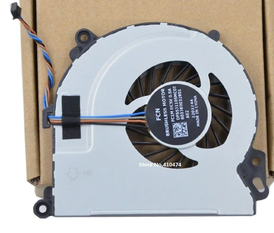 New CPU Fan For HP Envy 15 15T 17 15-J000 15-J100 15-Q000 15-Q100 M6-N000 M6-N100 M7-J000 M7-J100 P/N DFS531105MC0T