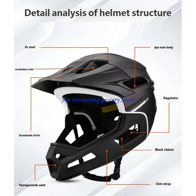 

652D Шлем для горного велосипеда со съемным вкладышем, ударопрочная конструкция для езды по бездорожью и занятий спортом