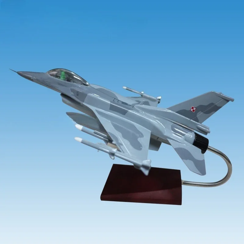 

Fighter 31cm F-16 simulation synthetic resin static simulation gift military aviation model