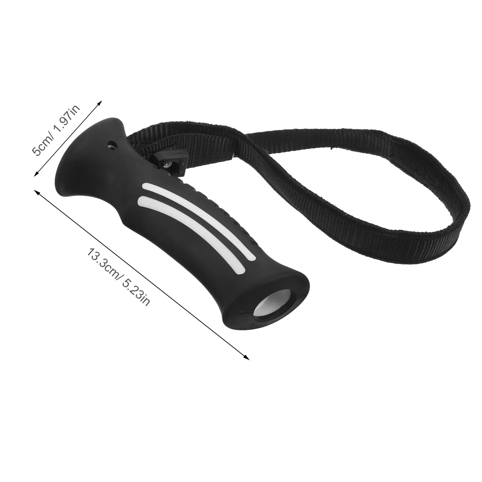 Replacement Plastic Grip With Wrist Strap For Hiking Trekking Poles Handle Repair Parts Walking Sticks Accessories Skiing