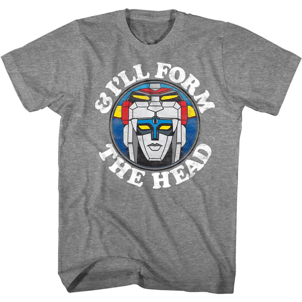 Voltron Robot I'Ll Form The Head Men'S T Shirt Cartoon