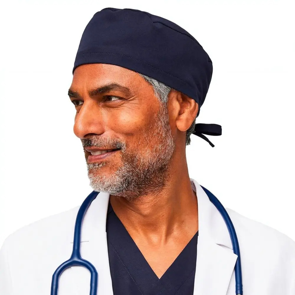 Breathable Cotton Scrub Cap For For HZMNOI Men Women Doctor Nurse Working Hat Room Accessory Comfortable Bandana