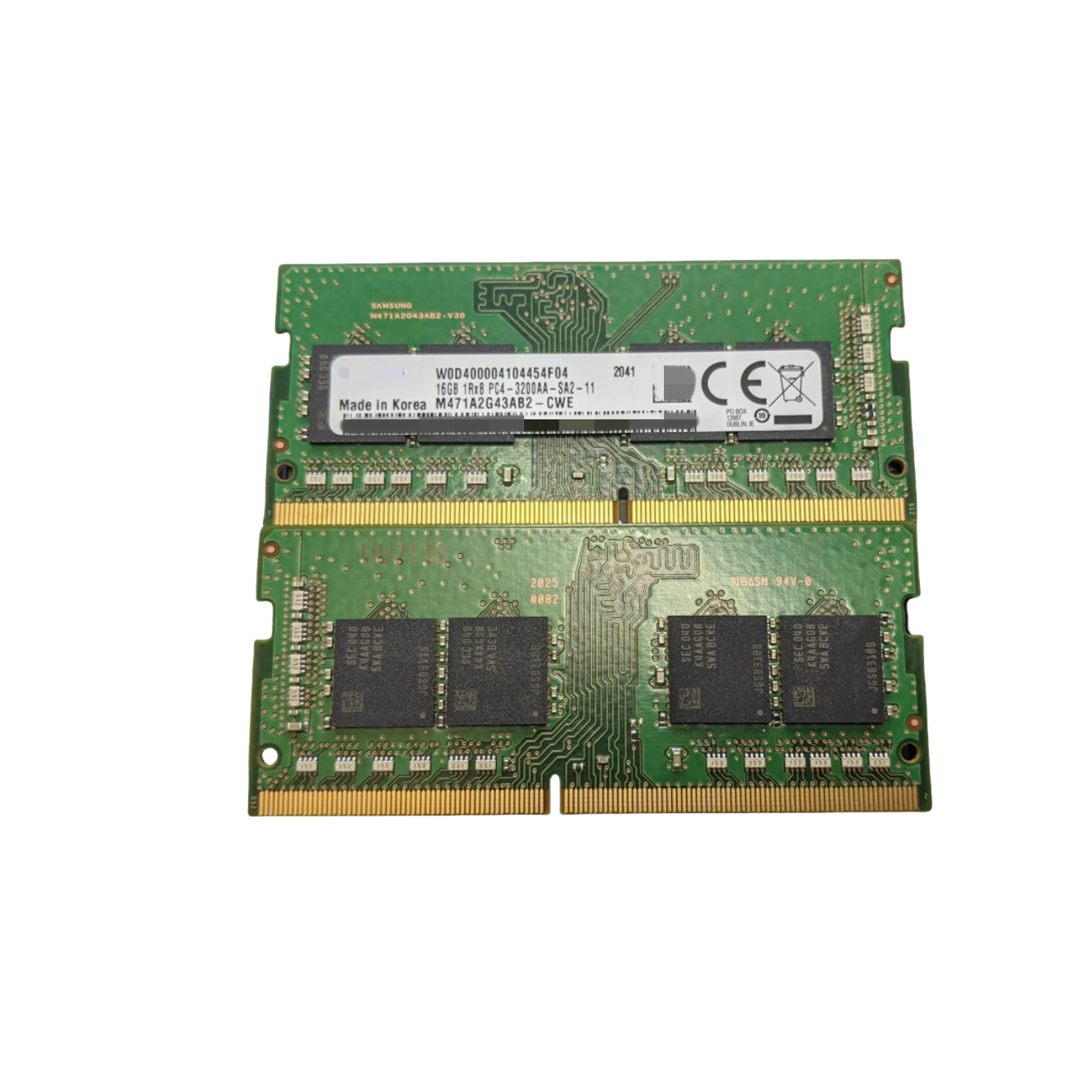 

M471A2G43AB2-CWE 16G 1RX8 PC4-3200AA-S DDR4