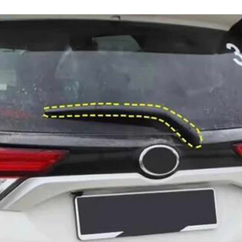 Cubierta Decorativa para Limpiaparabrisas Trasero de Coche, para Toyota Rush 2018 2019 2020 2021 2022 2023 2024, Accesorios Cromados para Brazo y Cuchilla de Limpiaparabrisas Trasero