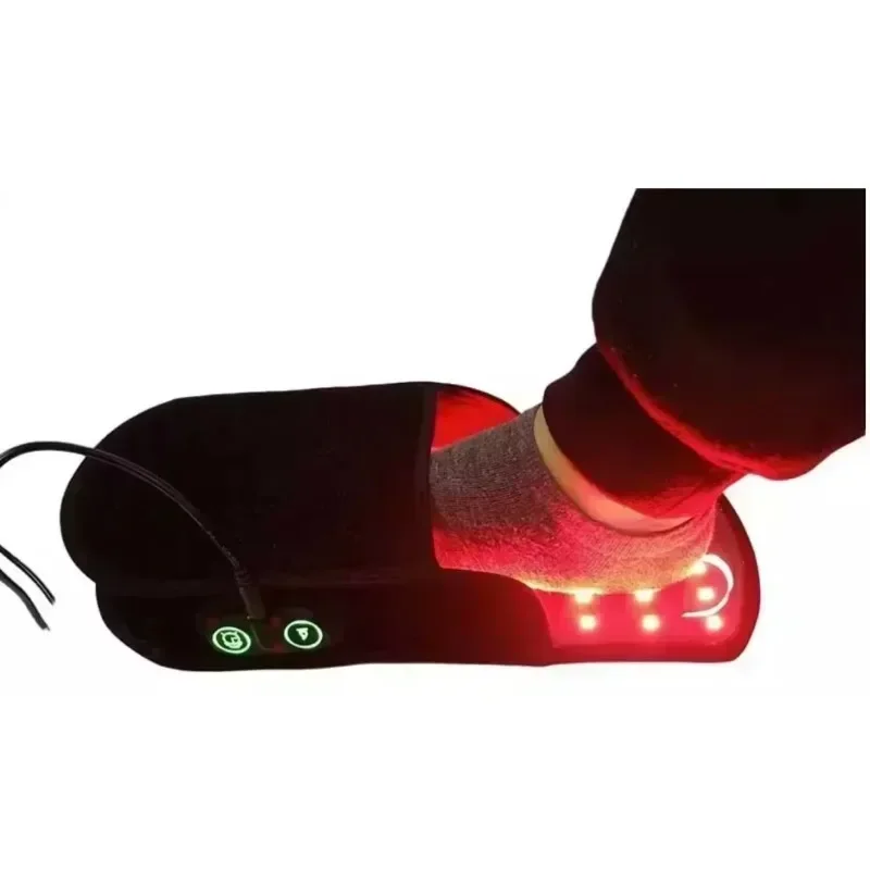 

2024 New Arrival Rechargeable Control Foot Pain Relief 660850nm Red Light Therapy Home Portable Slippers