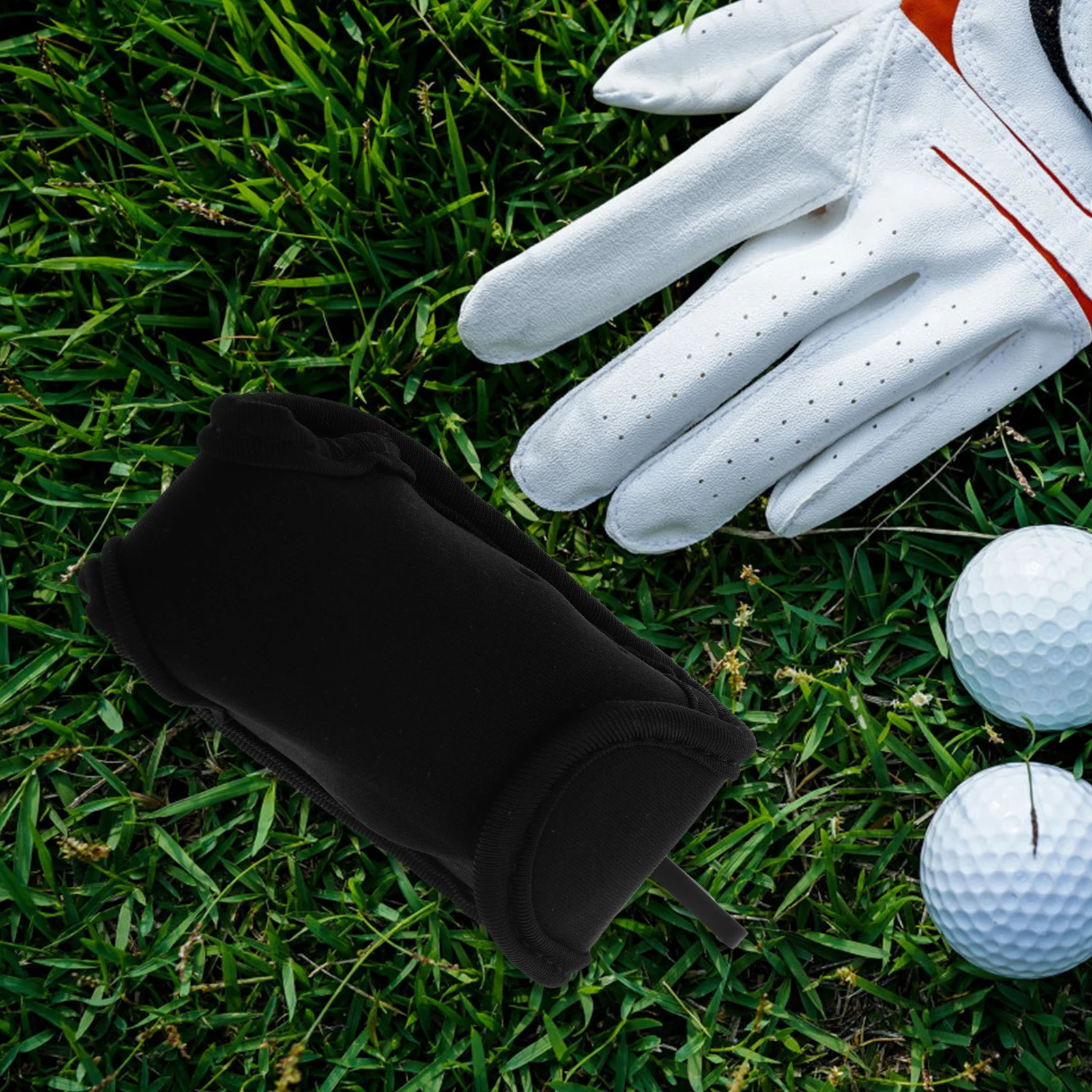 2Pcs Golf Ball Bag Portable Compact Durable Blue Storage Organizer Pouch Waist Holder Travel Carry Case for Golf