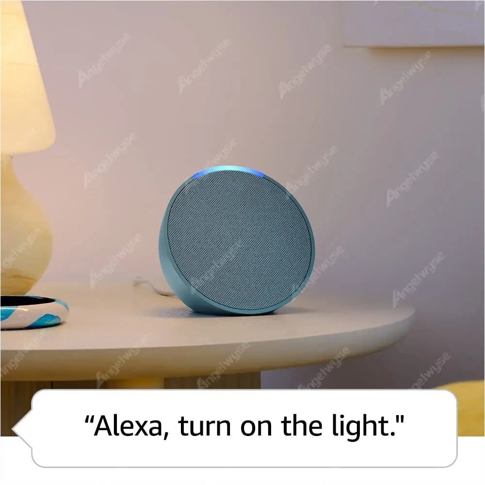 Best Seller Controles originales de música Echo Pop y altavoz inteligente para el hogar con Alexa