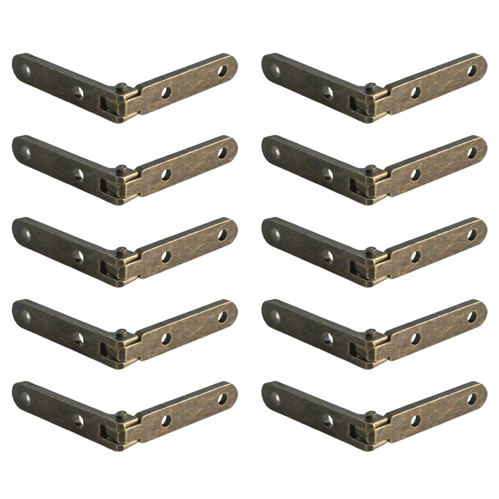 가구 경첩 리프 경첩 작은 리프 경첩 경첩 아연 합금 경첩 10pcs 쉬운 설치 노력 절약 아연 합금