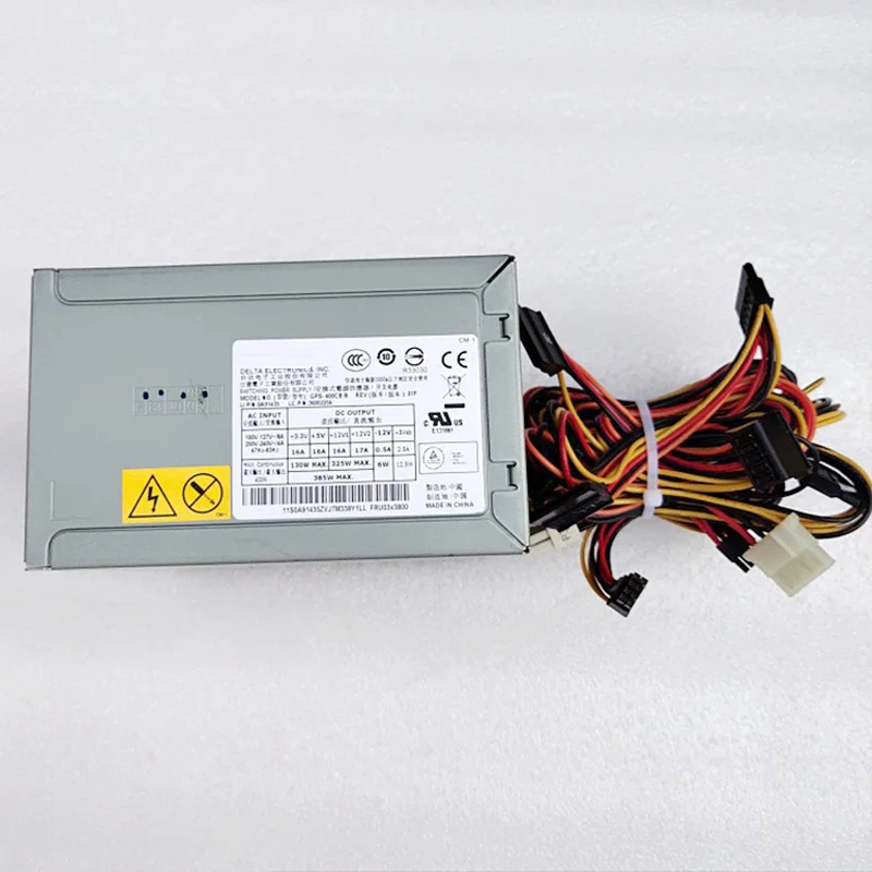 For Lenovo ATX T168 G7 TS430 TS530 400W Power Supply GPS-400CB B 36002109 Perfect Test