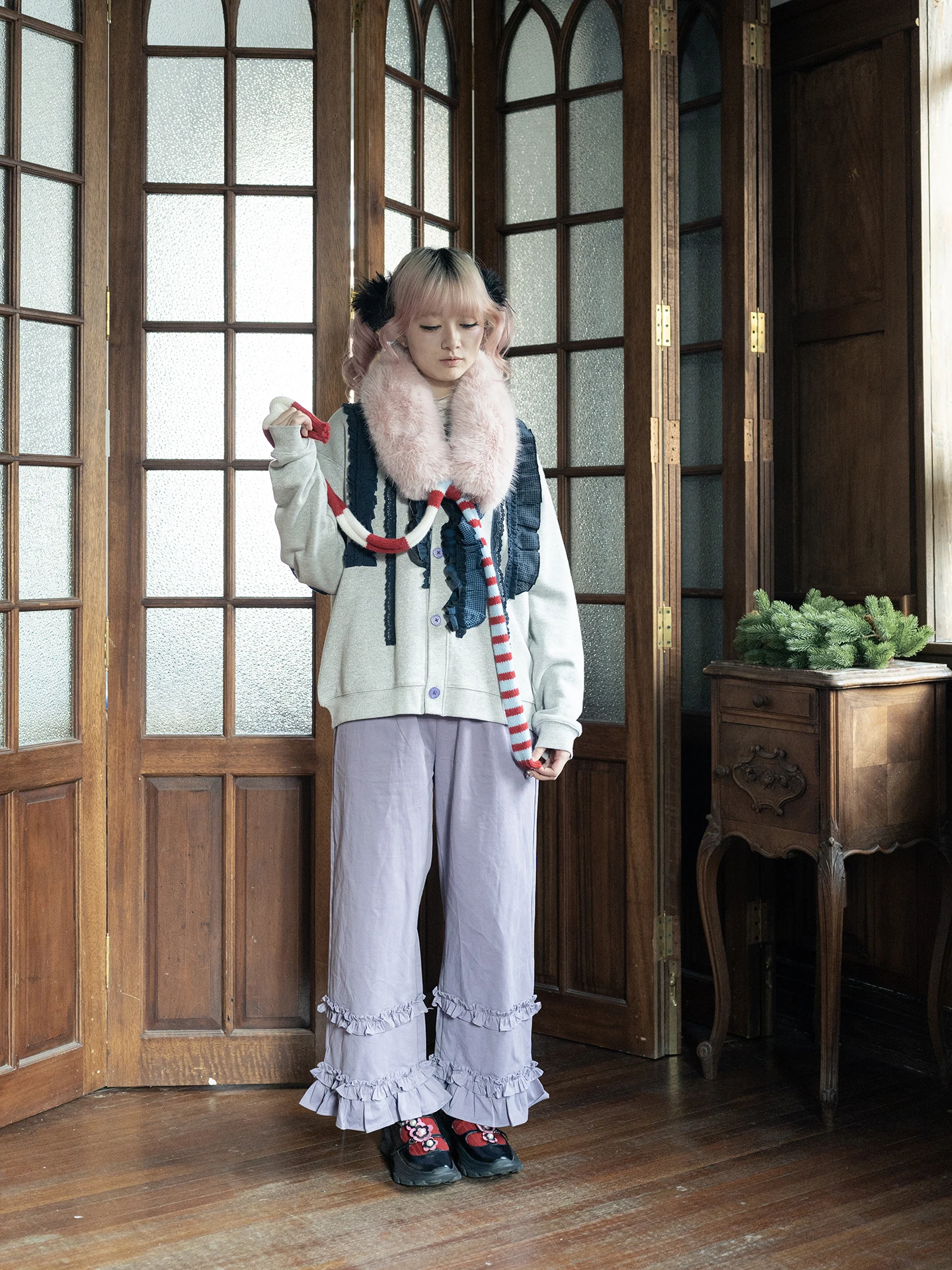 

Брюки DADANAKO с высокой талией и широкими штанинами, выгодная цена, в цветах фиолетовый и кофейный, рекомендуются для похудения и...