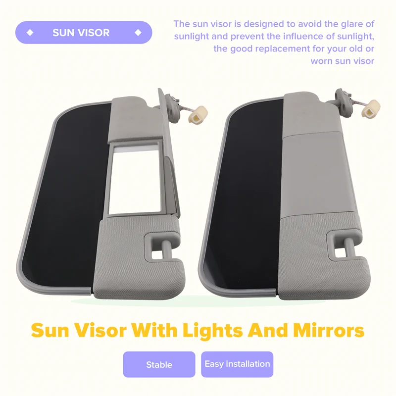 

For Geely Monjaro 2022 2023 Xingyue L Kx11 Geely Atlas Car Sun Visor Light Sunglasses Sunshade With Light Mirrors