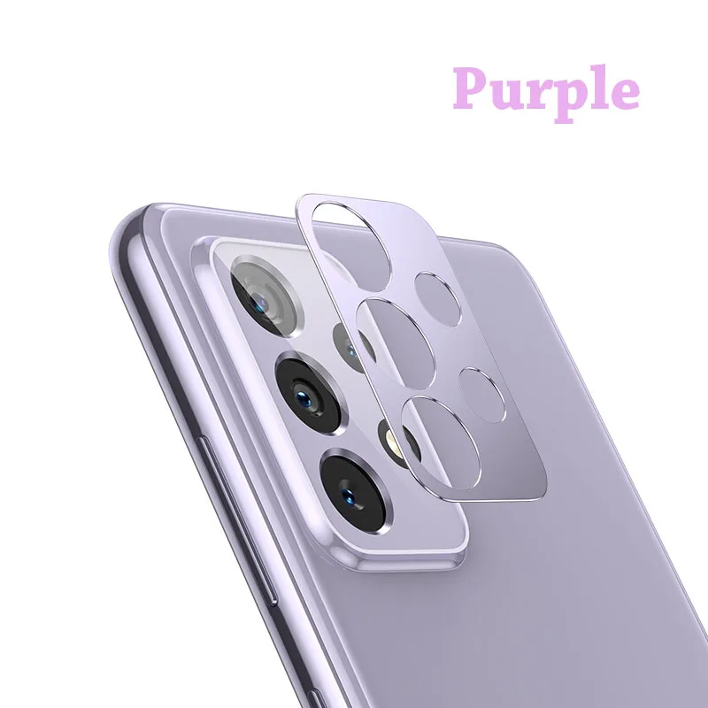 Camera Lens Protector for Samsung Galaxy A52 A72 A22 M22 M32 5G Camera Lens Cover Metal Protective Aluminum Lens Case Shell