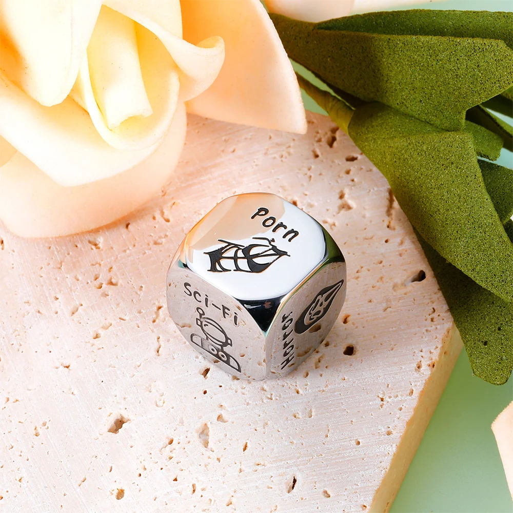 Personalized Movie Dice Custom Engraved Dice Fun Date Night Film Decision What to See Game Go to Movie with Girlfriend Friends