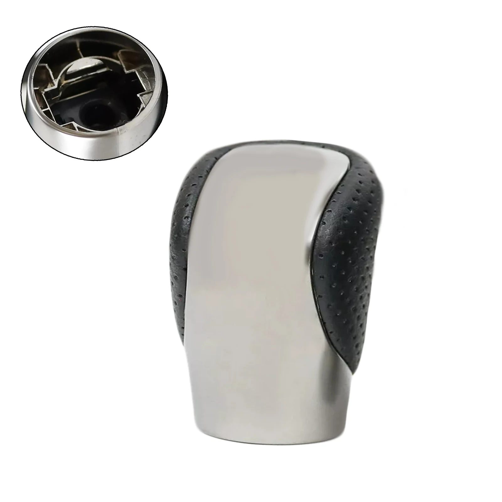 

For Car Interior For Vehicle Modification Gear Shift Knob Car Gear Knob ABS PU Leather Comfortable Grip Direct Replacement