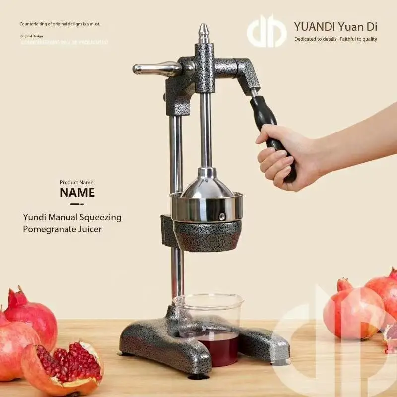 

Pomegranate Juice Extractor, Commercial Manual Squeeze Juicer, Orange And Pomegranate 304 Stainless Steel Hand Juicer