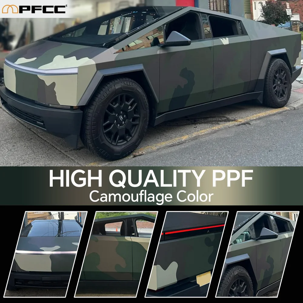 

Защитная пленка PPF для Tesla Cybertruck 2024 года и новее, TPU, черная глянцевая, антицарапинная, аксессуары для защиты кузова, пленка для защиты окраски, комплект PPF.