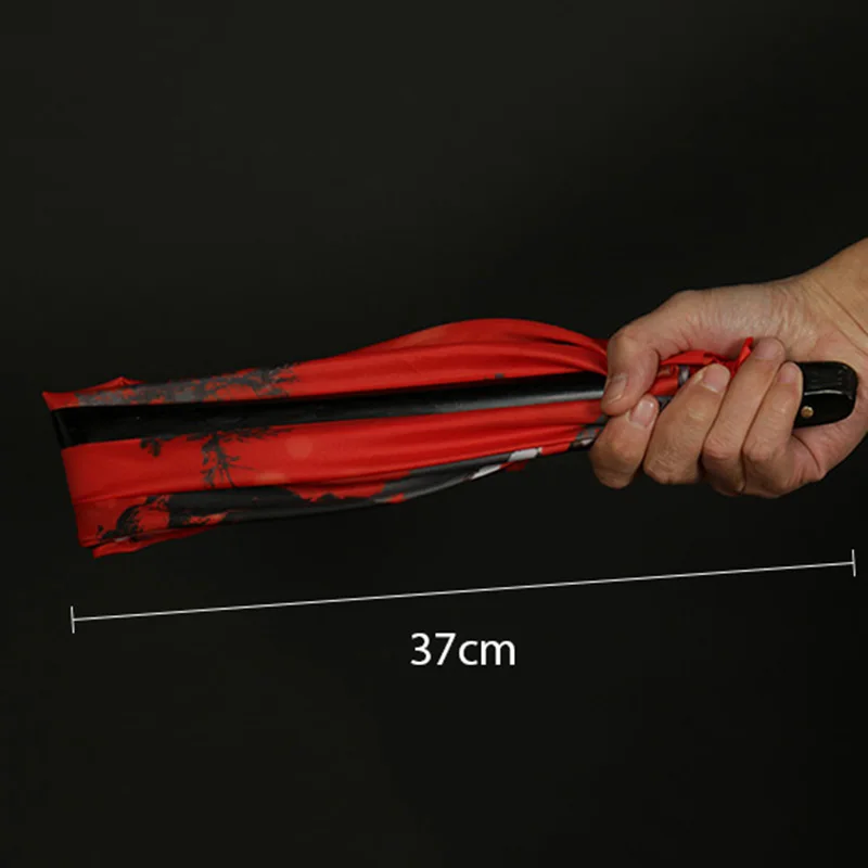 مروحة زهر البرقوق الجامبو (قابلة للطي) خدع سحرية مروحة كبيرة ساحر مرحلة التلاعب أوهام روتينية حيل Mentalism الدعائم #5