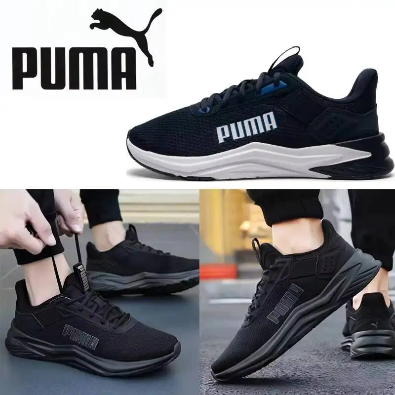 

new 2026 PUMA Unisex 7 24 Running Shoes 311095-02/05 Breathable Mesh Upper Soft Foam Insole Sneakers