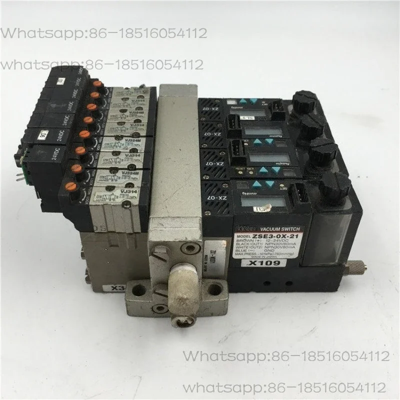 Disassembly, vacuum generator ZSE3-0X-21 ZX1-WD071 ZX-07 solenoid valve VJ314