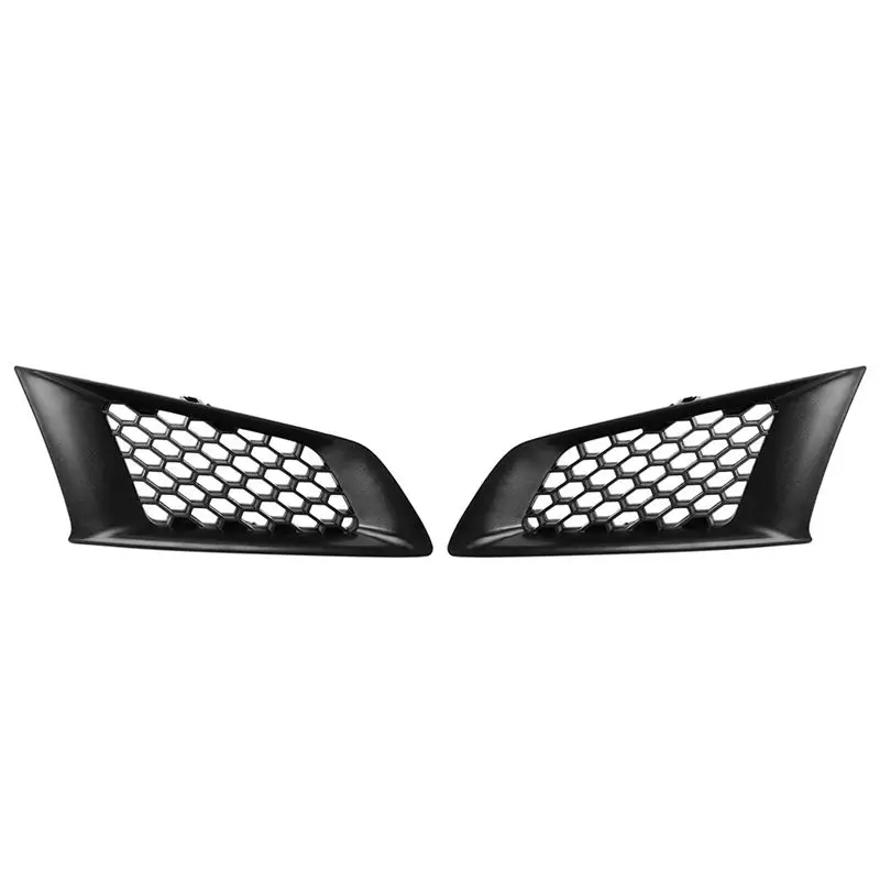 

Powerful 1 Pair Front Bumper Grille Trim Medium Mesh Grilles For Renault Koleos 2009-2011